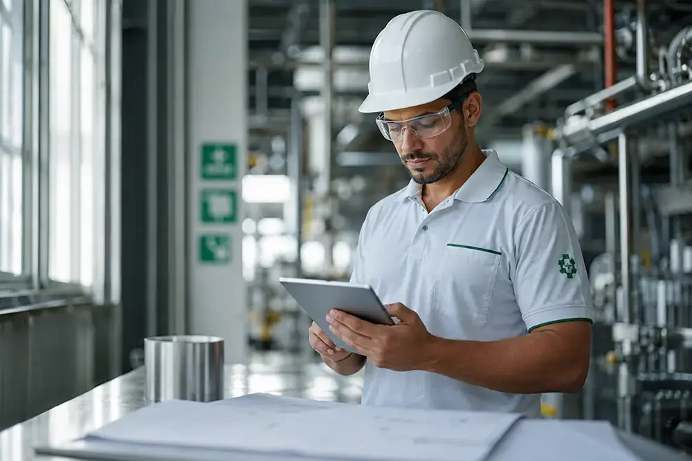 Técnico SESMT em fábrica