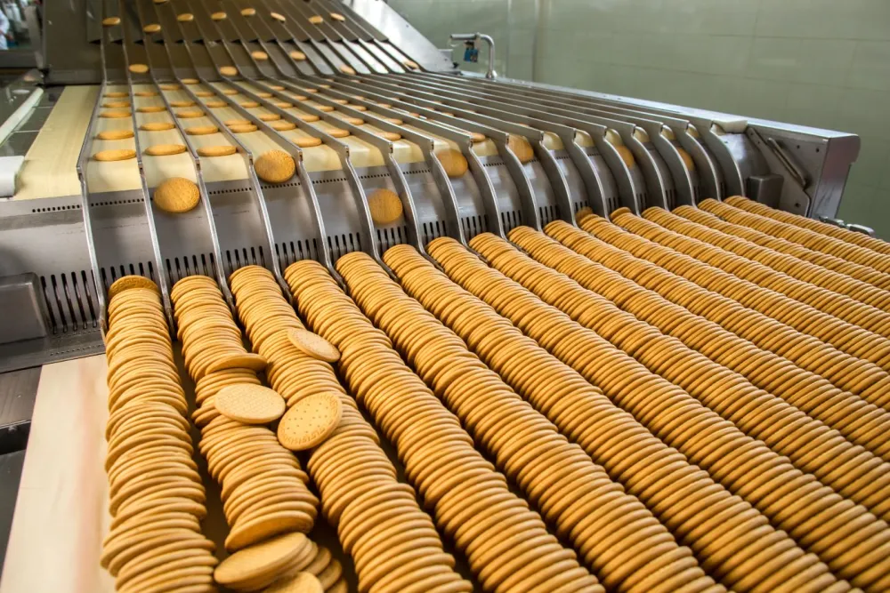 Linha de embalagem de alimentos